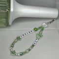 NCT 127, U, Wish, Dream, WayV light stick/ phone charm/ keychain - green/white