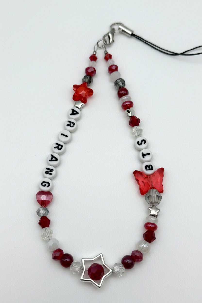 BTS Arirang Inspired Phone Strap Wristlet (Arirang Army Inspired)