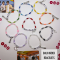 BTS Multicolor Custom Concert Elastic Bracelets Freebies- (Arirang themed), Bulk