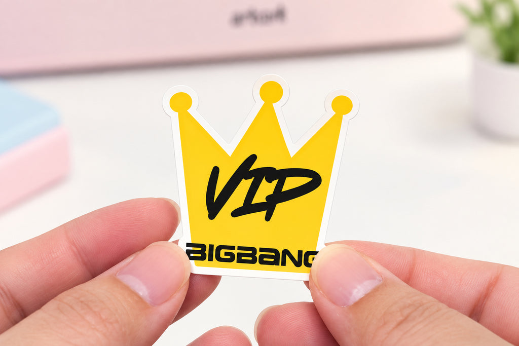 *NEW!* Big Bang VIP Crown Die Cut Stickers