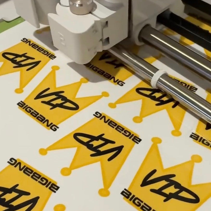 *NEW!* Big Bang VIP Crown Die Cut Stickers