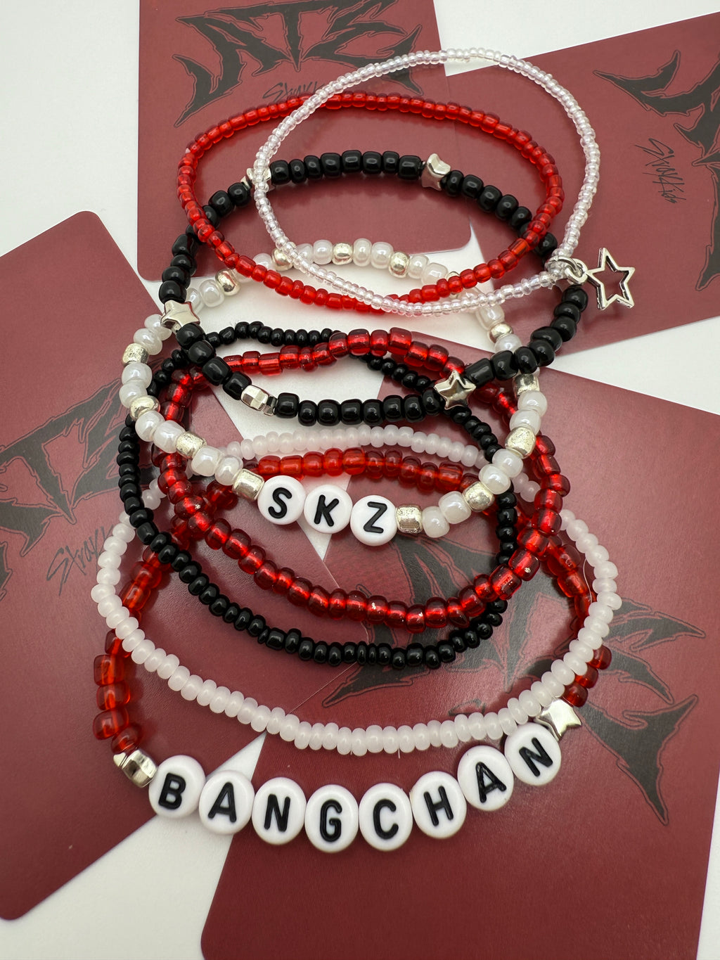 Stray Kids Stay Inspired Friendship Seed Beads Stack Bracelets