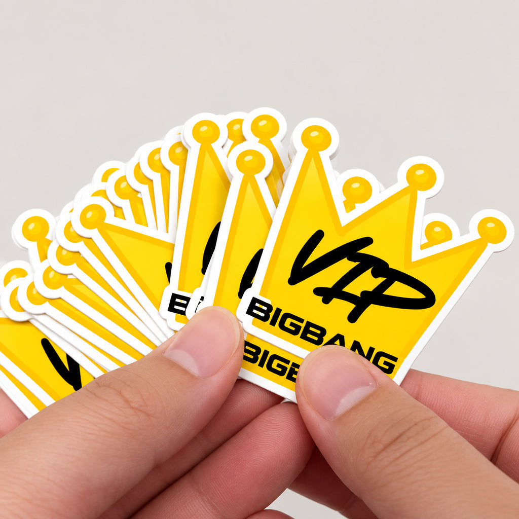 *NEW!* Big Bang VIP Crown Die Cut Stickers