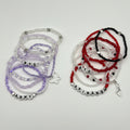 BTS Arirang Inspired Stack Seed Bead Elastic Bracelets (Army, Arirang Themed)