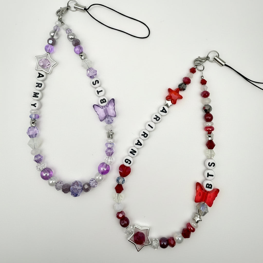 BTS Arirang Inspired Phone Strap Wristlet (Arirang Army Inspired)