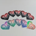 ENHYPEN Blood Saga Die Cut, Vinyl Laminated North America Tour Stop Stickers (Bulk Order)
