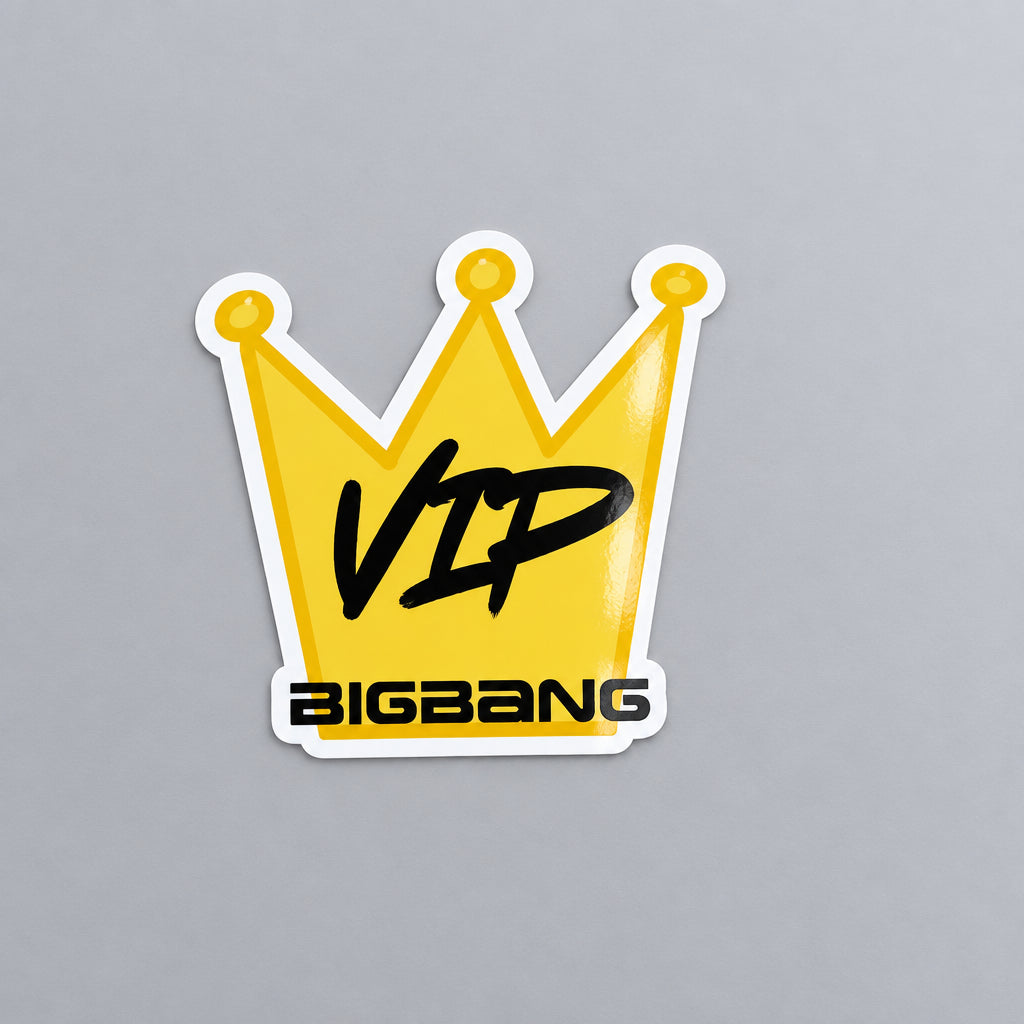 *NEW!* Big Bang VIP Crown Die Cut Stickers