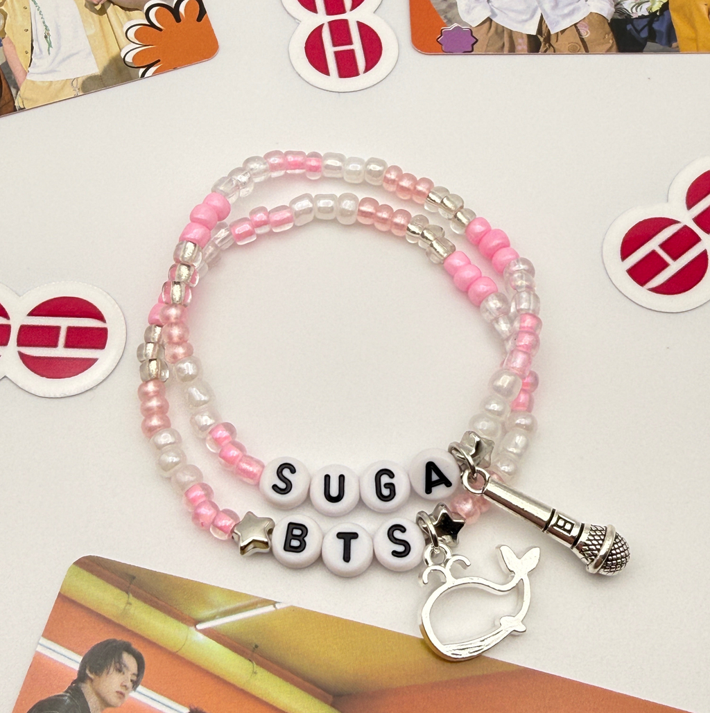 BTS Multicolor Custom Concert Elastic Bracelets Freebies- (Arirang themed), Bulk