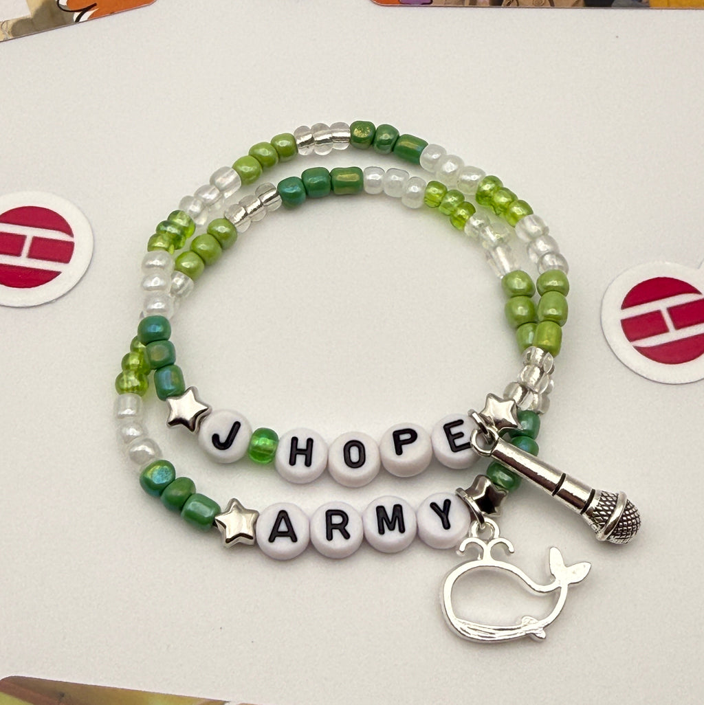 BTS Multicolor Custom Concert Elastic Bracelets Freebies- (Arirang themed), Bulk