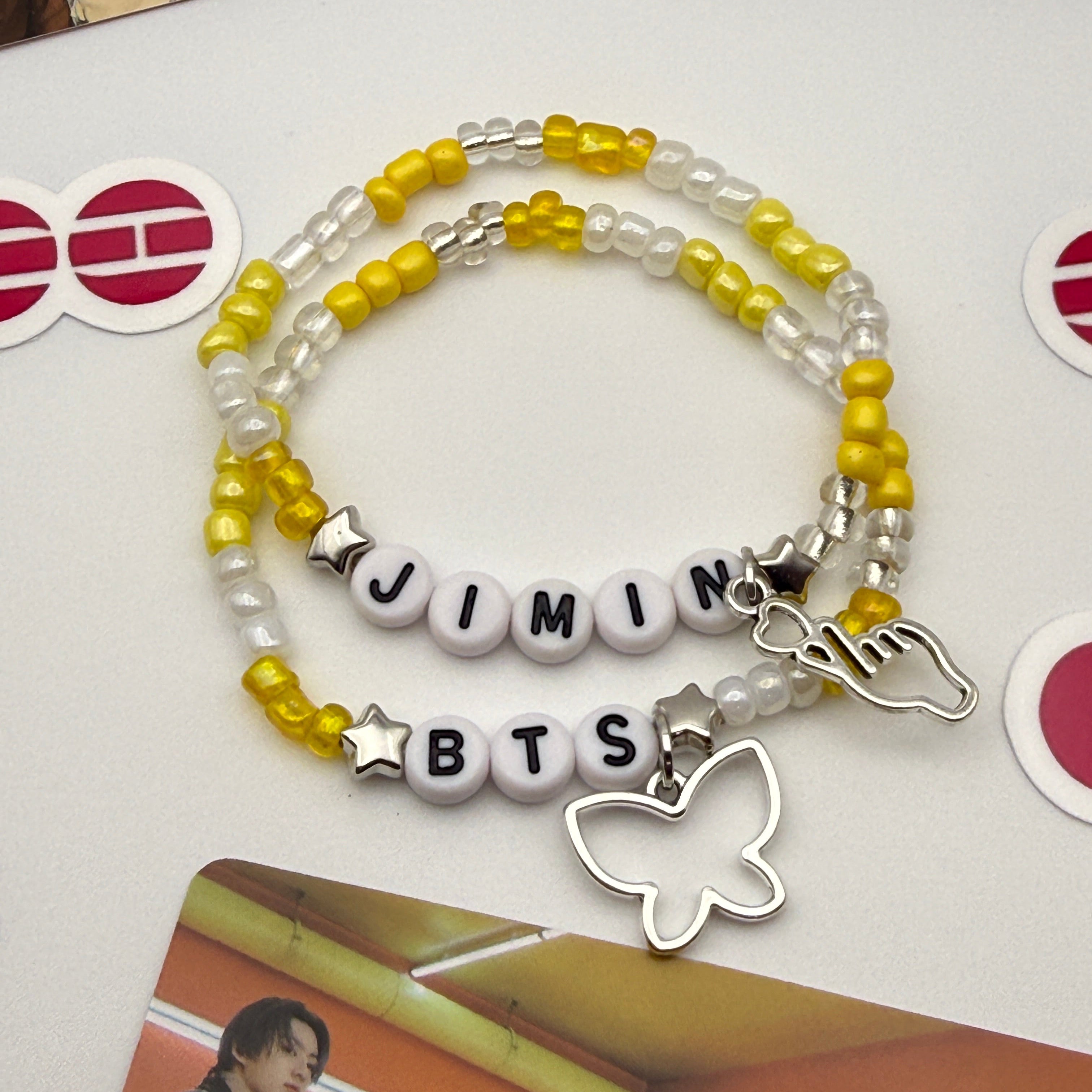 BTS Multicolor Custom Concert Elastic Bracelets Freebies- (Arirang themed), Bulk